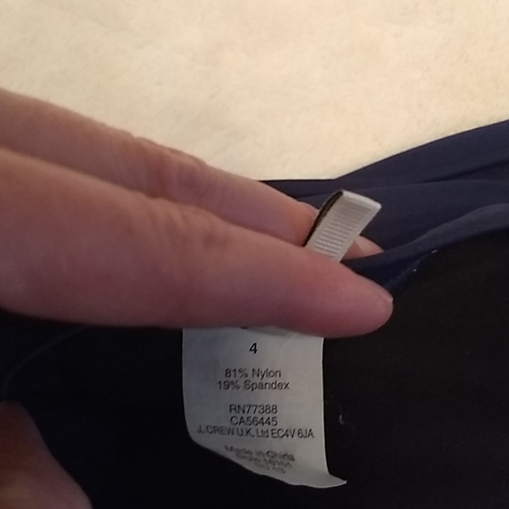 J Crew Ruched Bandeau Swimsuit - Picture 8 of 8